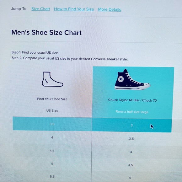 Converse Chuck Taylor All Star Ombre Rainbow High Top Sneakers Men’s 3 NWOB - Picture 15 of 15